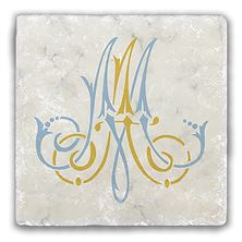 ORNATE MARIAN SYMBOL - COASTER